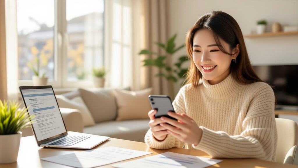 📱 간편 조회 및 청구 절차