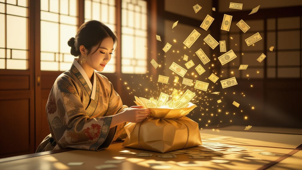 💰 돈 보따리 꿈, 강력한 재물운의 상징