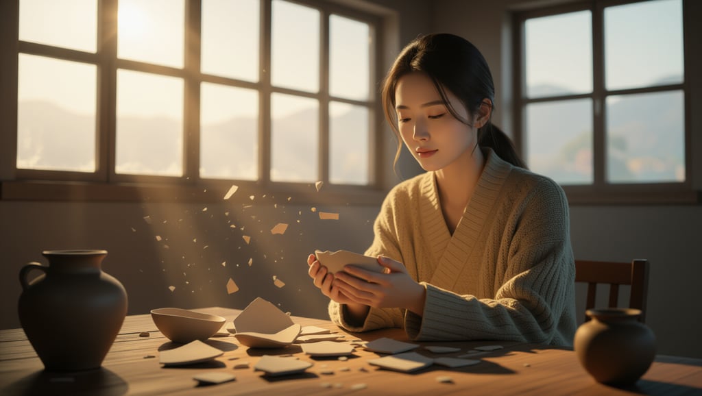 🧠 심리적 관점: 그릇 꿈과 내면의 불안
