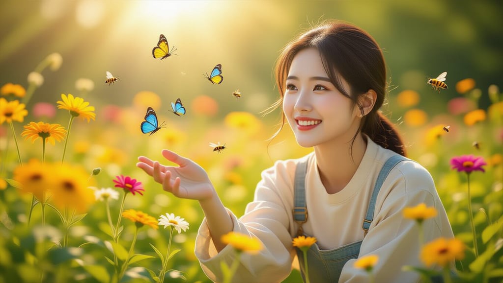 🦋 나비와 벌 꿈: 긍정적인 변화의 신호