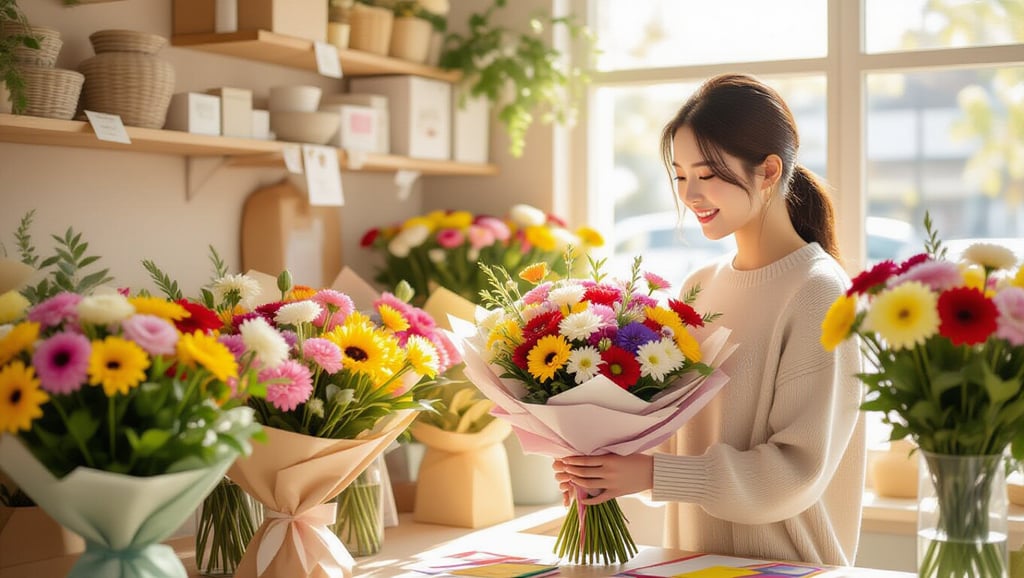 🔍 상황별 꽃 사는 꿈의 구체적 해석