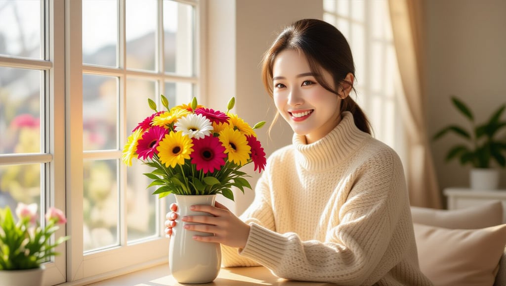 💰 꽃다발과 생화 구매가 암시하는 재물운과 행운