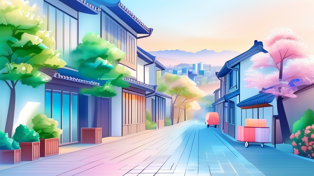 알찬 오사카 여행을 위한 준비물 및 체크리스트 (watercolor 스타일)